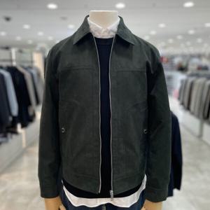 스웨이드 페이크 트러커 자켓_AAF1JJ1101_DGN_DG