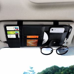 차량용 선바이저 포켓 자동차수납용품 수납포켓 썬바이저정리함 선바이저포켓
