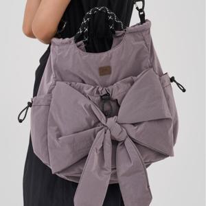 [비비씨어스]러프 리본 숄더백 BE5AAB02W