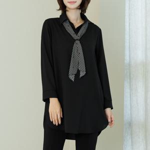 (-99size)보문타이롱블라우스 TBD4055_DO