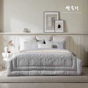 [박술녀] 초연(初緣) 통워싱 피그먼트 순면침구 풀세트 SS