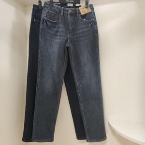 HC15  겨울 남성 밍크보아 기모 안감 테이퍼드핏 허리인밴드 스판 청바지 NQK880 (23780634)