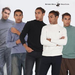 [비버리힐즈폴로클럽]25FW 남성 더블 기모 모크넥 5종_687488