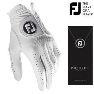 [아쿠쉬네트코리아정품]  퓨어터치 PURE TOUCH 남성 프리미엄 양피 골프장갑