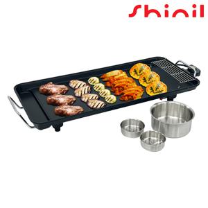 [신일전자] 국산 특대형 와이드 전기 그릴 전골 팬 SGP-W17KP