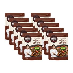 [빽쿡]의 소불고기양념 160g x 10팩