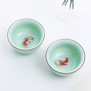 [박씨상방] 대만 물고기 술잔 잉어 정종 소주잔 사케잔