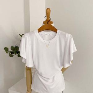 [브리치] 헤이븐 / 스쿠엘 날개소매 스판 반팔 티셔츠(5color)