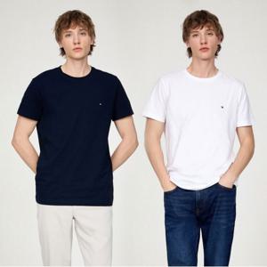 코어 스트레치 슬림 크루넥 티셔츠 2종 택1 (T12E6TPO04CMT1)