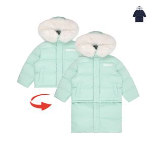 [정상가299000][주니어]IB박스로고디테쳐블롱다운재킷_IB44DW545