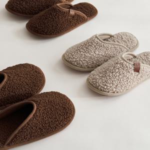 코지베어 양털 층간소음 슬리퍼 뽀글이 실내화 (여성용 남성용빅사이즈)