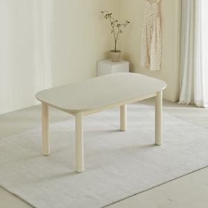 치히로 원목 포세린 세라믹 낮은식탁 4인용 테이블