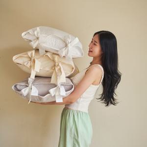 고밀도 60수 리본 베개커버 6장 set