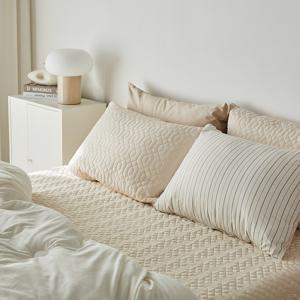 [홈랩] 호주산 양모 슬로티크 스프레드/패드 베개커버세트 2colors (SS/Q/SK)