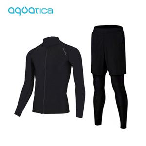 남성 집업 래쉬가드 AQAMAL-PL 레깅스반바지세트