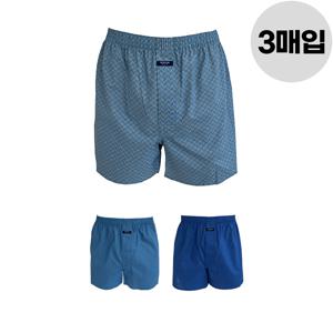 남성트렁크 남자사각 순면 박서 큰 팬티 95 100 105 110 120 3매 세트