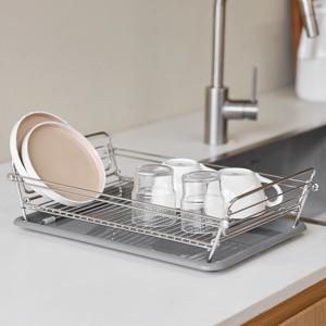 무디타 304 스텐 접이식 폴딩 스탠드업 식기건조대 (물받이 포함)