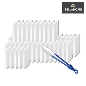 (벨라홈) 매직블럭 50P+집게1P(CN9621) 세제NO 독일정품 찌든때제거 매직블럭100P 매직블럭세트