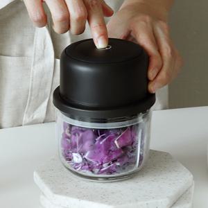 무선 자동 믹서기 야채 다지기 300ml / 이유식 마늘 만능 다지기 휴대용 초퍼 슬라이서