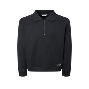 헤지스 [25FW] 남성 니트라이크 카라형 하프집업 맨투맨티셔츠 HZTS5D602CG