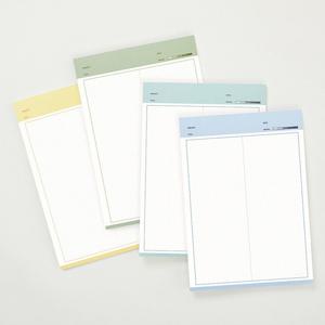 B5 컬러 모눈 노트패드 4P 필기 떡메 그리드 메모패드 노트패드 떡메모지 메모패드 모눈노트패드