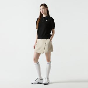 [정가 3,0000원] 여성 베이직 니삭스 화이트(MQ122LSO11)