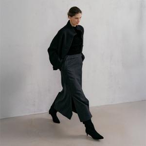 바니스뉴욕 25FW 아미 울블랜디드 랩스커트