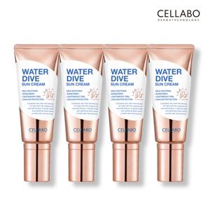 워터 다이브 선크림 (시즌2) 60g 4개 (SPF50+) / 사용기한 26년 12월