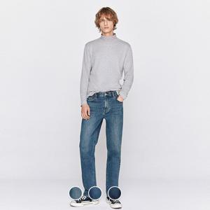 지오다노 남성 겨울 기모 슬림핏 코튼 스판 청바지 데님 팬츠 115946