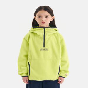 [정가 65000원]폴라플리스 반집업 후드티 (라임) OD254IHD10_LIM