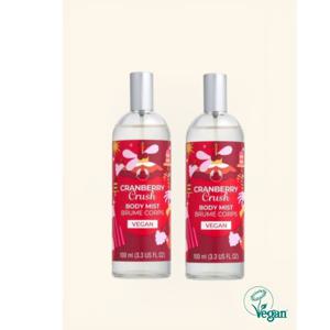[롯데백화점][더 바디샵](할_인) 크랜베리 크러쉬 바디 미스트 100ML 2개