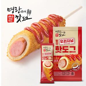 명랑핫도그 오리지널 핫도그 680g x 1팩 (8개입)