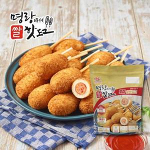 명랑핫도그 꼬마 핫도그 1kg x 1팩 (20개입)