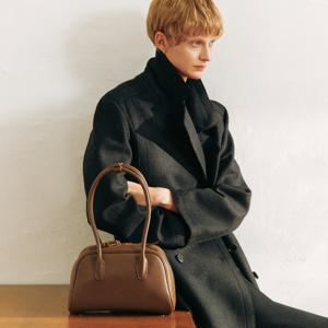 [리퍼브][정상가 294,000원] 6Colors_카우레더 볼링백 스몰 I B01-S