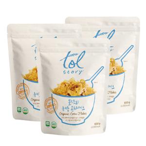 톨스토리 유기농 콘푸레이크 *3개