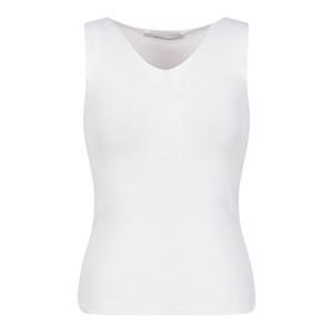 실키 브이넥 니트 슬리브리스_DZ4MV060