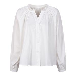 레이스 배색 코튼 블라우스_DW4MB703