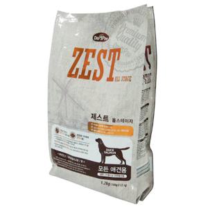 제스트 올 스테이지 1.2kg 전연령 소프트 습식 강아지 사료