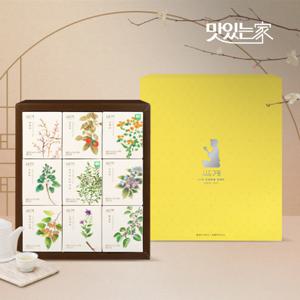 쌍계명차 클래식 티박스 선물세트+쇼핑백 1+1