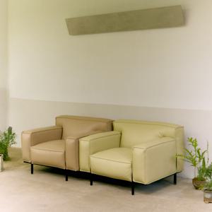 보눔 1인소파 가죽소파 (오픈베이스)