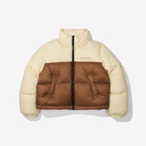 휠라 여성 립스탑 블럭다운 패딩자켓 FS2DJF4171F_BTY