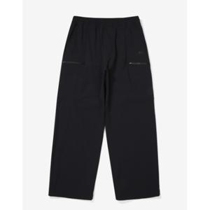 휠라 남여공용 스트링 우븐 와이드 팬츠 FS2WPF3105X_BLK