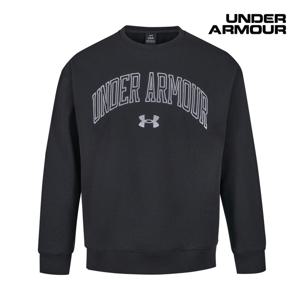 언더아머 APAC HWT 테리 크루 라운드 긴팔 맨투맨 티셔츠 6014353-001