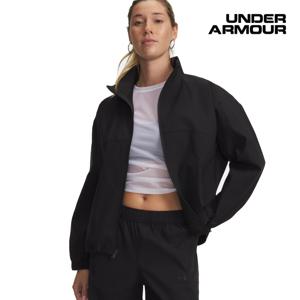 언더아머 여성 UA 언스타퍼블 우븐 집업 트레이닝 자켓 6010350-008