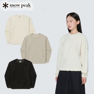 [택가:8.9만](여성) 코듀로이 여성 맨투맨S24WWFHT71