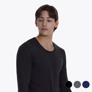 피치기모 남자 라운드넥 겨울내복 상하의세트 3Colors