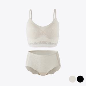 울트라 소프트 레이스 브라탑팬티 SET 2Colors