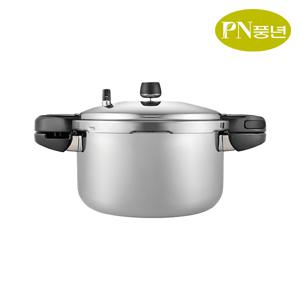 국산 통5중 인덕션&가스 10인용 압력솥 6L / 하이클래드 프로IH 압력밥솥 누룽지 가마솥 솥밥 스텐
