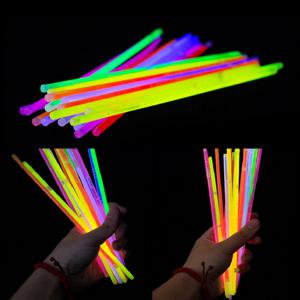 야광봉 야광팔지 형광스틱 형광봉 응원봉 콘서트 축제 파티용품 응원도구 100개입