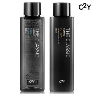 C2Y 더클래식 옴므 남성화장품 올인원 에프터쉐이브 스킨,로션 250ml 1+1 세트